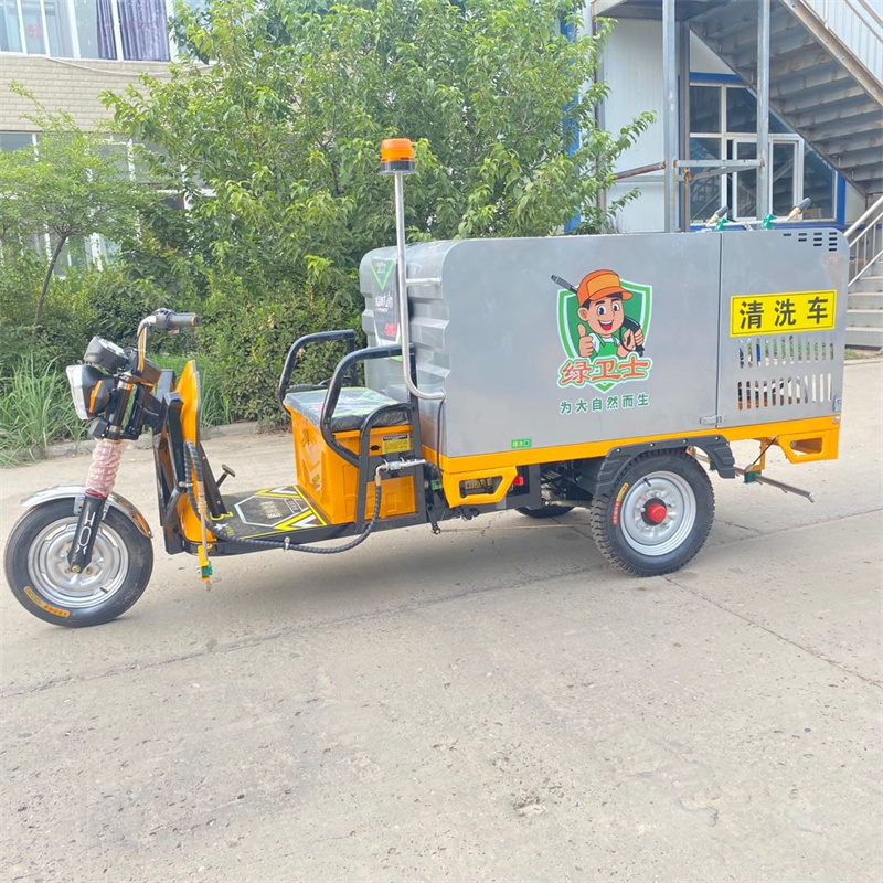 内蒙古电动高压冲洗车CX700A（不锈钢箱体）