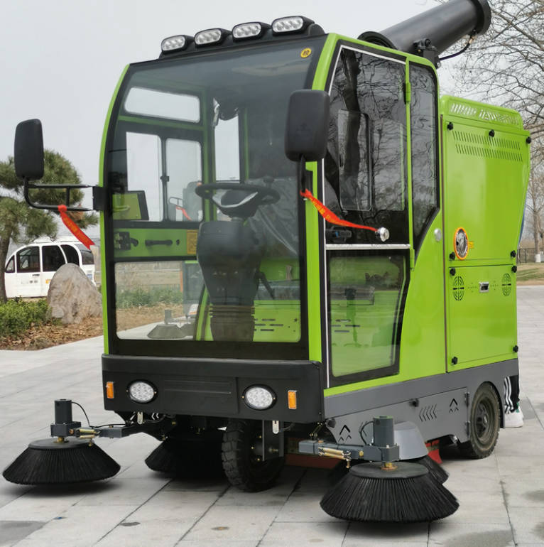 内蒙古道路清洁广泛应用电动环卫清扫车